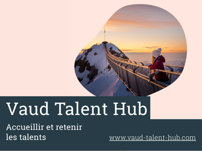 dans bulle, une femme sur la passerelle de Glacier 3000 aux Diablerets