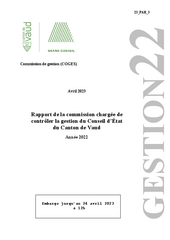 Rapport de la COGES 2022