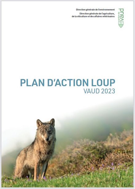 Plan d'action loup Vaud 2023