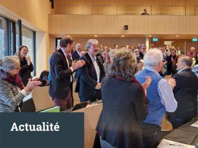 M. Dessemontet applaudi par ses collègues