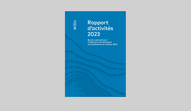 Couverture du rapport d'activités 2023