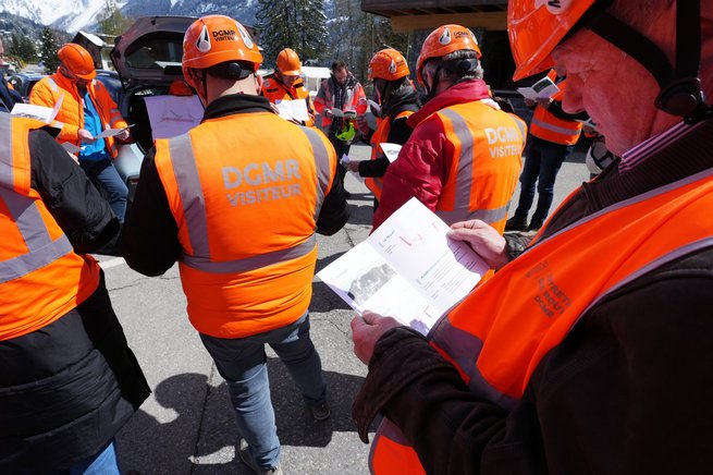 Visite du chantier par la CTITM © Eric Frigière