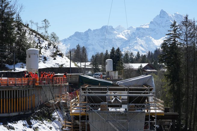 Visite du chantier par la CTITM © Eric Frigière