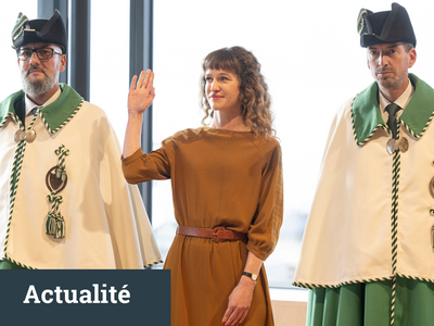 Séverine Graff prête serment devant le plénum