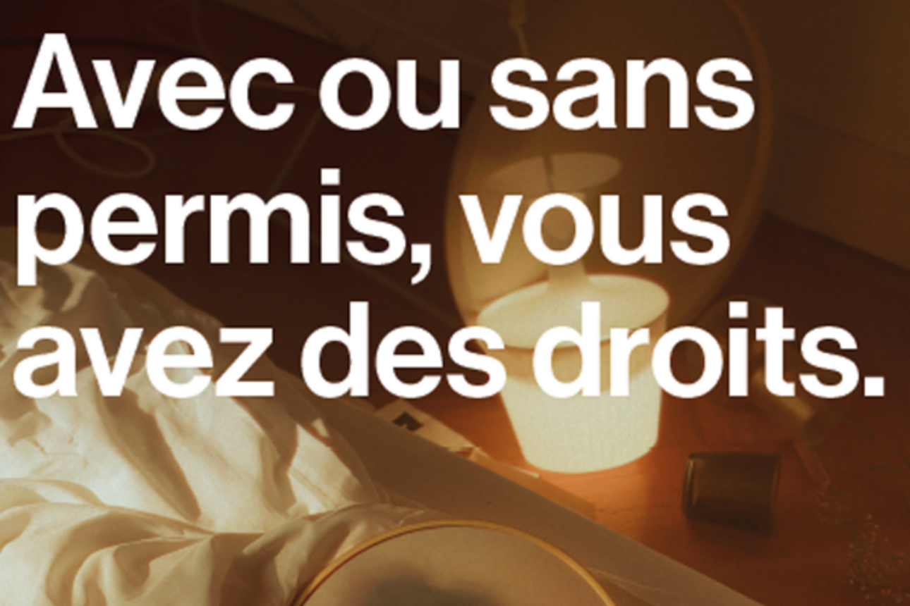 Avec ou sans permis de séjour, toute personne a le droit à être protégée contre la violence