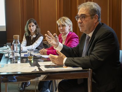 Etat de Vaud Photo de la conférence de presse