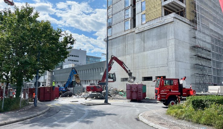 Accident de chantier à Prilly