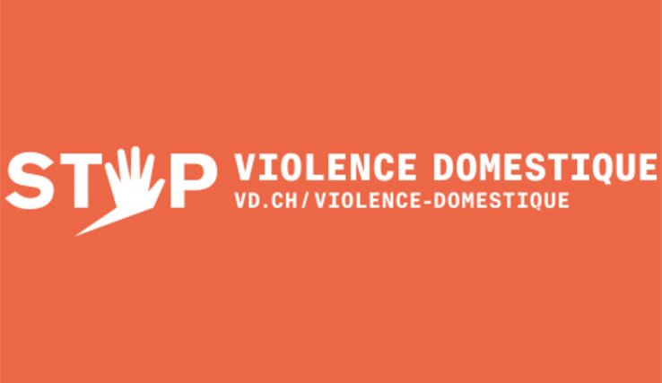 Logo stop violence domestique