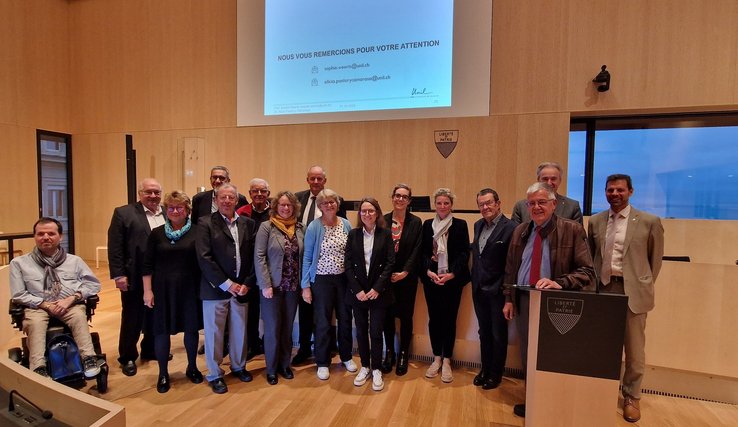 Photo de groupe des président-e-s d'avant