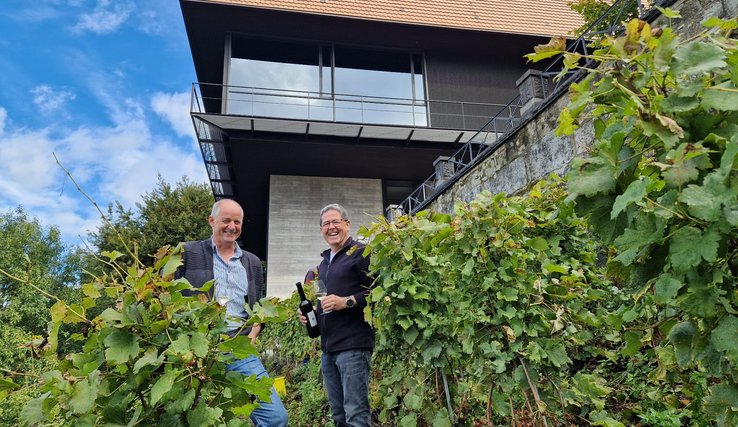 Jean-François Thuillard et Maurice Neyroud