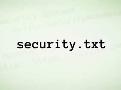 security.txt