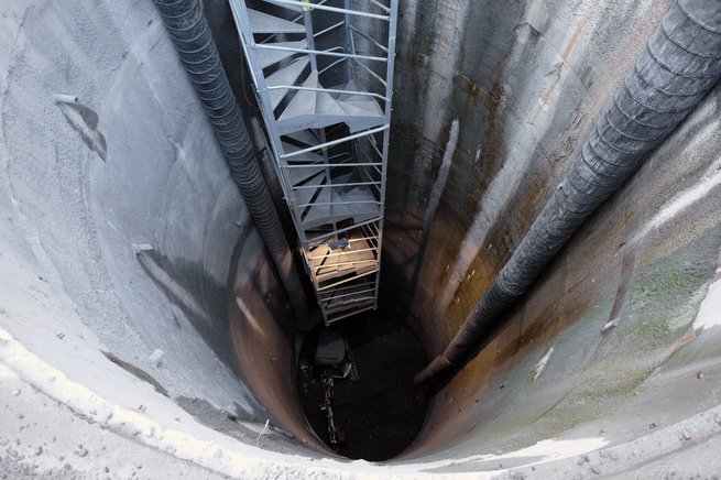 Construction du nouveau pont de la Barboleuse, étape 2023 © Eric Frigière