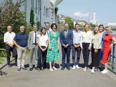 Photo du CE Vaudois et de Bâle-Ville