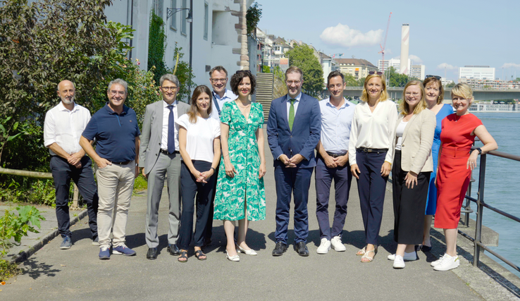 Photo du CE Vaudois et de Bâle-Ville