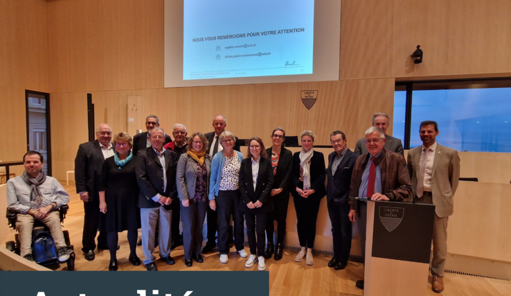 Photo de groupe des président-e-s d'avant