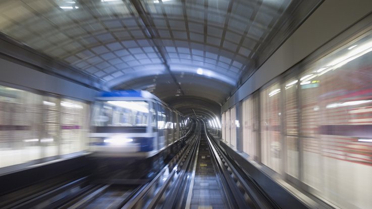 Photo du m2 dans un tunnel