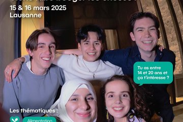 Affiche de la Session cantonale des jeunes 2025