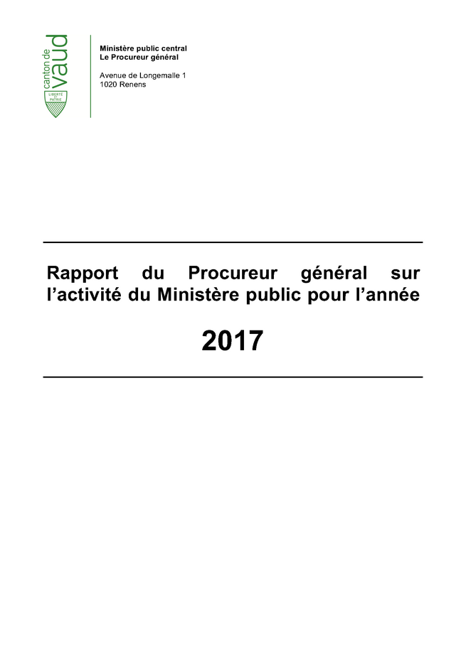 Rapport annuel 2017