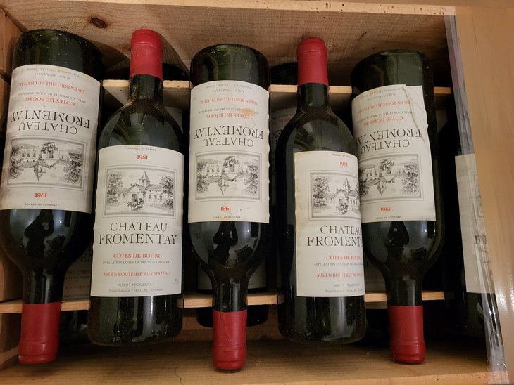 Vins Château Fromentay 1981
