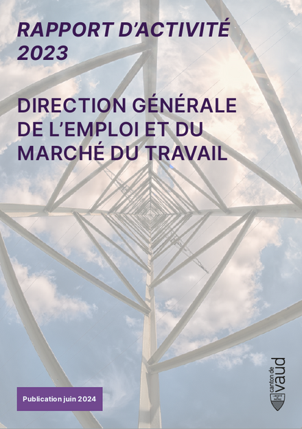 Couverture du rapport d'activité de la DGEM pour l'année 2023