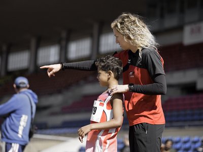 Fist, motivation or team support in netball training game scream formation sport