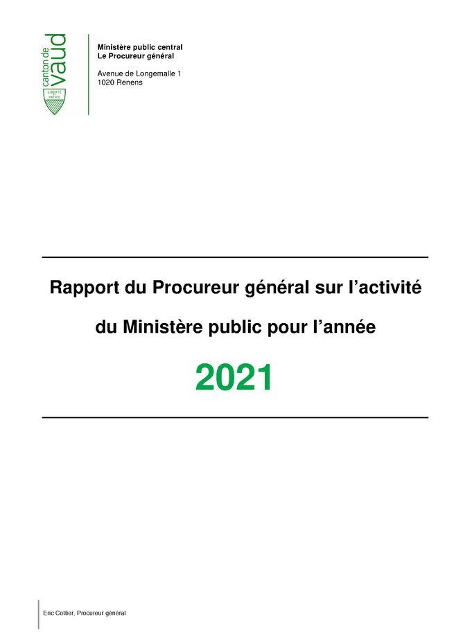 Rapport annuel 2021