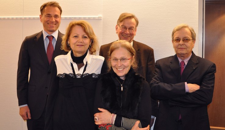 Photo des membres de la Cour des comptes.