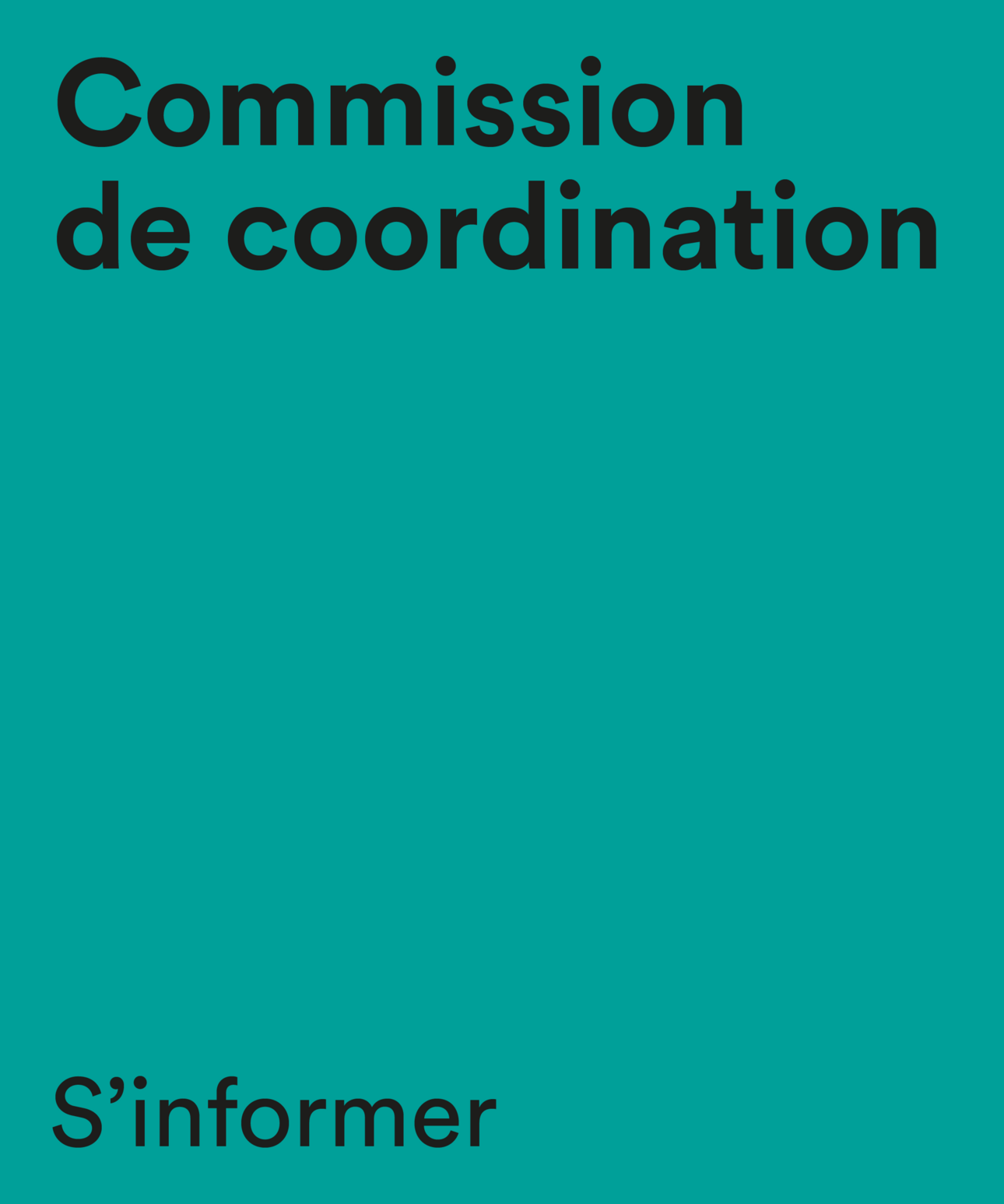 Commission de coordination