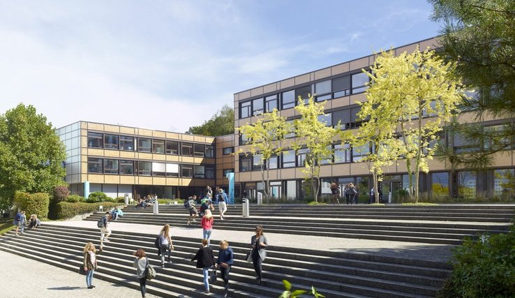 Le gymnase d'Yverdon-les-Bains en 2024