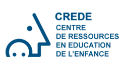 Logo du Centre de ressources en éducation de l'enfance (CREDE)