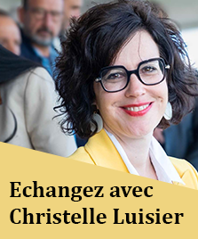 Echangez avec Christelle Luisier