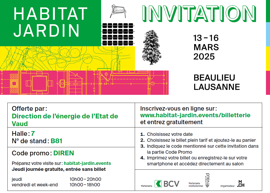 invitation Habitat Jardin 2025