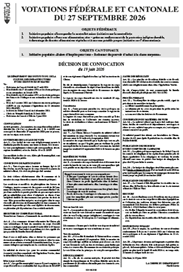 Décision de convocation